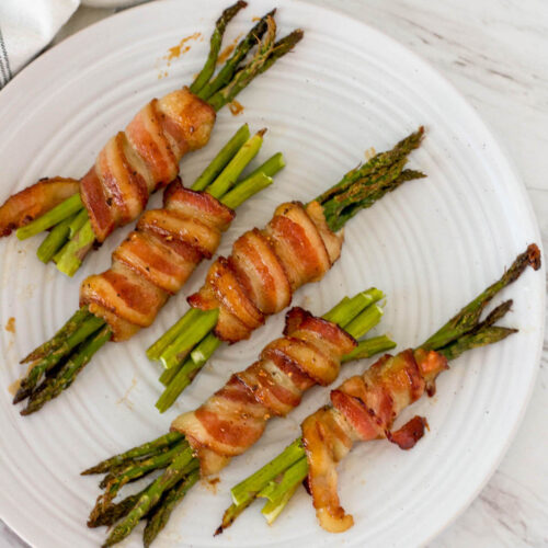 bacon wrapped asparagus in the oven